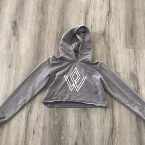 Workout Empire crop top hoodie